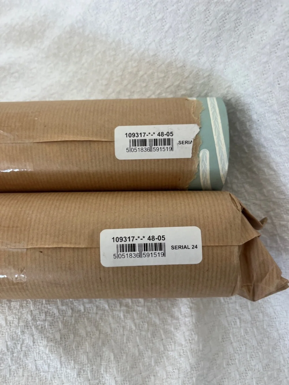 Farrow & Ball Wallpaper Tourbillon Blue Green 2 Full Rolls BP 4805